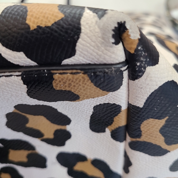 Coach Ocelot Leopard Shopper Tote - Picture 5 of 9